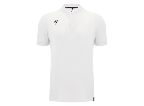 Nisiros Icon stretch korean polo WHT 3XS Poloskjorte Uten krage - Unisex 